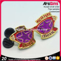 Artigifts High quality metal glasses lapel pin